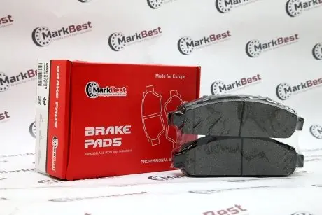 Колодки PROFESSIONAL+ антискрипні пластини MarkBest MRB20009