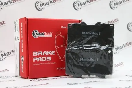 Колодки PROFESSIONAL+ антискрипні пластини MarkBest MRB20022