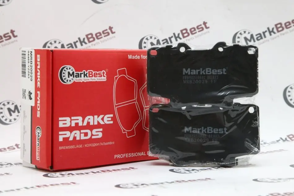 Колодки PROFESSIONAL+ антискрипні пластини MarkBest MRB20029 (фото 1)