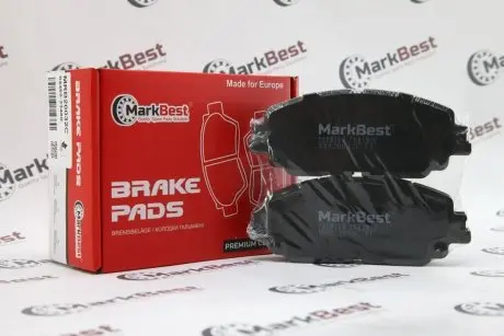 Колодки PREMIUM CERAMIC+ антискрипні пластини MarkBest MRB20032C