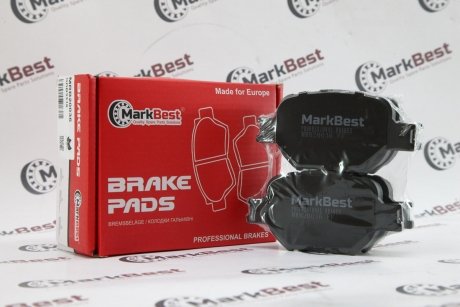 Колодки PROFESSIONAL+ антискрипні пластини MarkBest MRB20036