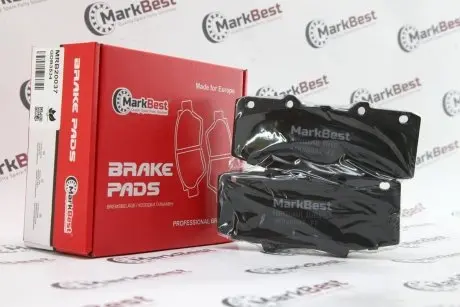 Колодки PROFESSIONAL+ антискрипні пластини MarkBest MRB20037