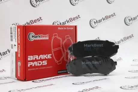 Колодки PREMIUM CERAMIC+ антискрипні пластини MarkBest MRB20516C