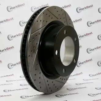 Диск гальмвний з насчками та перфорацю MarkBest MRB26042R
