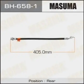 Шланг гальмівний (BH-658-1) MASUMA BH6581 (фото 1)