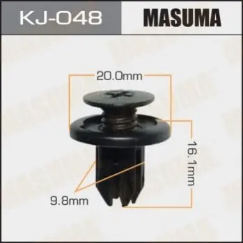 Клипса (кратно 10) Masuma MASUMA KJ048 (фото 1)