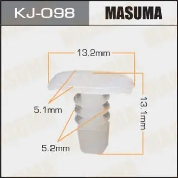 Клипса (кратно 10) Masuma MASUMA KJ098 (фото 1)