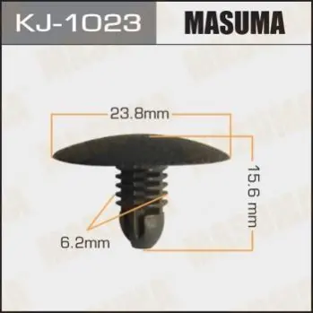 Клипса крепления панели капота Suzuki Grand Vitara (кратно 10) Masuma MASUMA KJ1023 (фото 1)