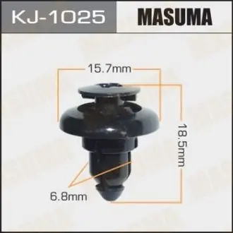Клипса (пластиковая крепежная деталь) MASUMA KJ-1025