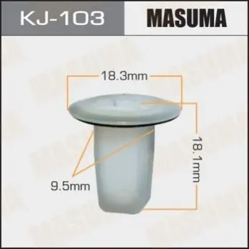 Клипса (кратно 10) Masuma MASUMA KJ103 (фото 1)