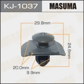 Клипса (пластиковая крепежная деталь) MASUMA KJ-1037