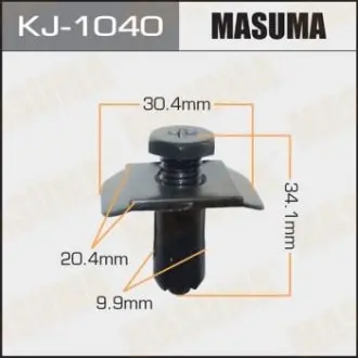 Клипса (пластиковая крепежная деталь) MASUMA KJ-1040