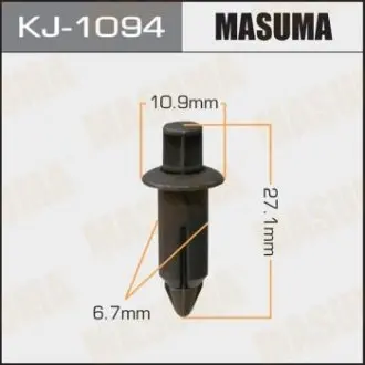 Клипса (пластиковая крепежная деталь) MASUMA KJ-1094