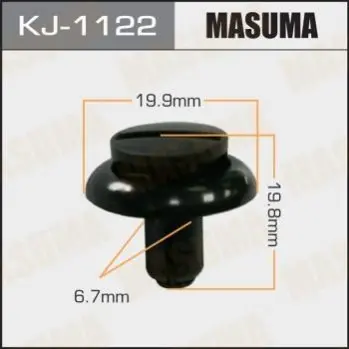 Клипса (кратно 10) Masuma MASUMA KJ1122 (фото 1)