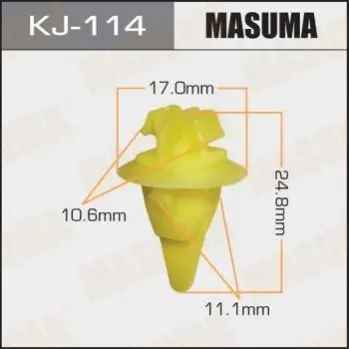 Клипса (кратно 10) Masuma MASUMA KJ114 (фото 1)