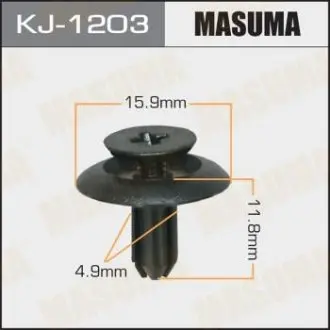 Клипса (кратно 10) Masuma MASUMA KJ1203