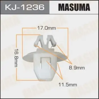 Клипса (кратно 10) Masuma MASUMA KJ1236 (фото 1)