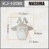 Клипса (кратно 10) Masuma MASUMA KJ1236 (фото 1)