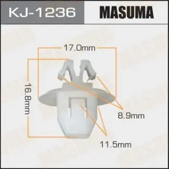 Клипса (кратно 10) Masuma MASUMA KJ1236