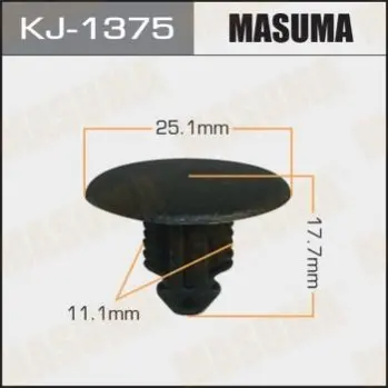 Клипса (пластиковая крепежная деталь) MASUMA KJ-1375 (фото 1)