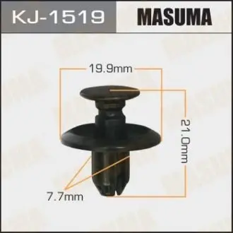Клипса (пластиковая крепежная деталь) MASUMA KJ-1519