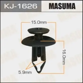 Клипса (пластиковая крепежная деталь) MASUMA KJ-1626