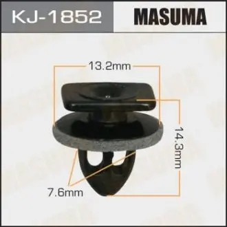 Клипса (пластиковая крепежная деталь) MASUMA KJ-1852