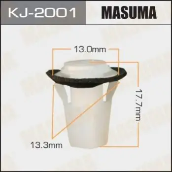 Клипса (пластиковая крепежная деталь) MASUMA KJ-2001 (фото 1)