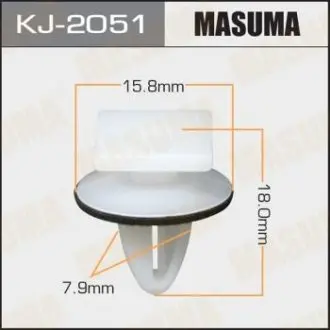 Клипса (кратно 10) Masuma MASUMA KJ2051