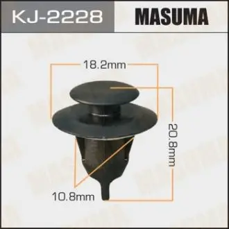 Клипса (пластиковая крепежная деталь) MASUMA KJ2228