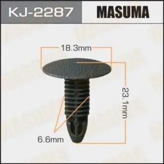 Клипса (пластиковая крепежная деталь) MASUMA KJ-2287