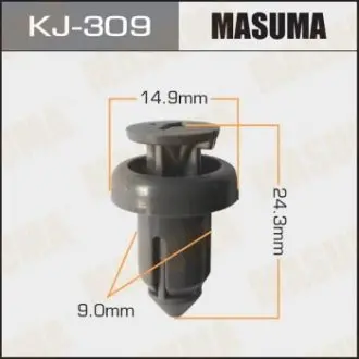 Клипса (пластиковая крепежная деталь).. MASUMA KJ-309