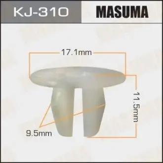 Клипса (пластиковая крепежная деталь).. MASUMA KJ310
