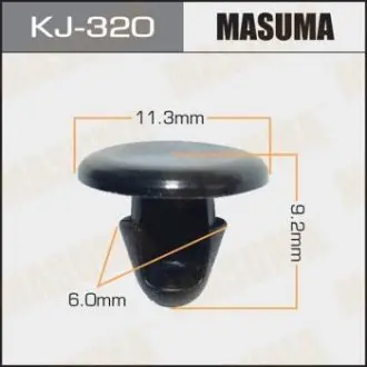 Клипса (пластиковая крепежная деталь).. MASUMA KJ-320