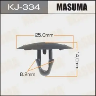 Клипса (пластиковая крепежная деталь).. MASUMA KJ-334