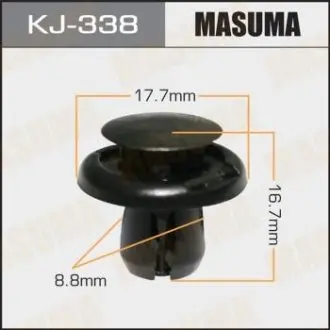 Клипса (пластиковая крепежная деталь).. MASUMA KJ338