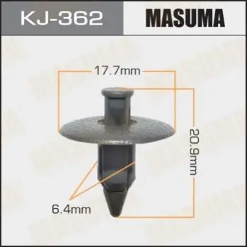 Клипса (кратно 10) Masuma MASUMA KJ362 (фото 1)