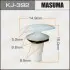 Клипса (кратно 10) Masuma MASUMA KJ392 (фото 1)