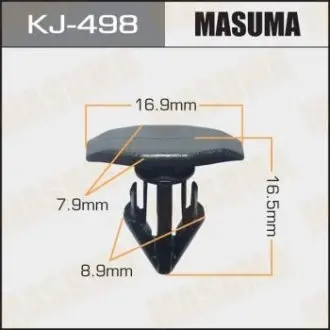 Клипса (пластиковая крепежная деталь) MASUMA KJ-498