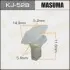 Клипса (кратно 10) MASUMA KJ528 (фото 1)