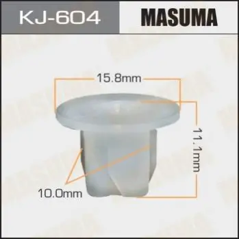 Клипса (кратно 10) Masuma MASUMA KJ604 (фото 1)