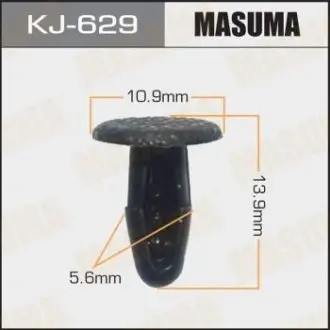 Клипса (пластиковая крепежная деталь) MASUMA KJ-629