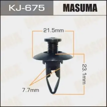 Клипса (кратно 10) Masuma MASUMA KJ675 (фото 1)