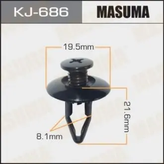 Клипса (кратно 10) Masuma MASUMA KJ686