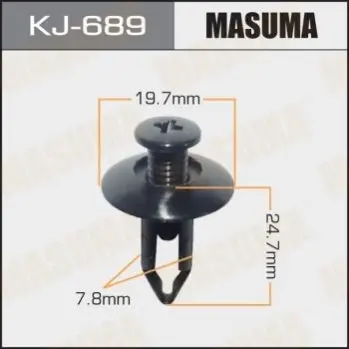 Клипса (кратно 10) Masuma MASUMA KJ689 (фото 1)