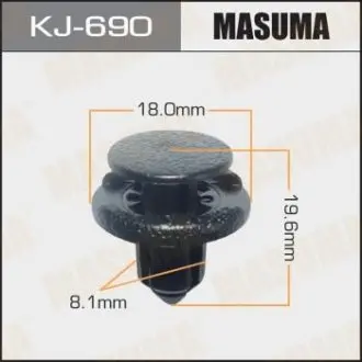 Клипса (пластиковая крепежная деталь) MASUMA KJ690