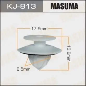 Клипса (пластиковая крепежная деталь) MASUMA KJ-813