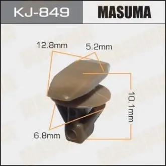 Клипса (пластиковая крепежная деталь) MASUMA KJ849