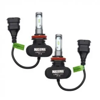 Лампа світлодіодна LED H11 6000K 4000Lm PGJ19-2, Комплект 2шт  MASUMA L620