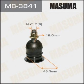 Опора кульова переднього верхнього важеля Lexus GX460/ Toyota Land Cruiser (07-) (MB-3841) MASUMA MB3841